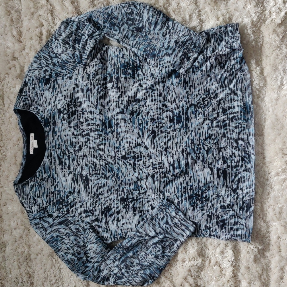 EUC Patterned long sleeve shirt